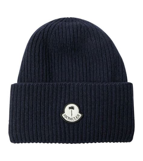 Moncler Genius Logo Wool Beanie Moncler Genius