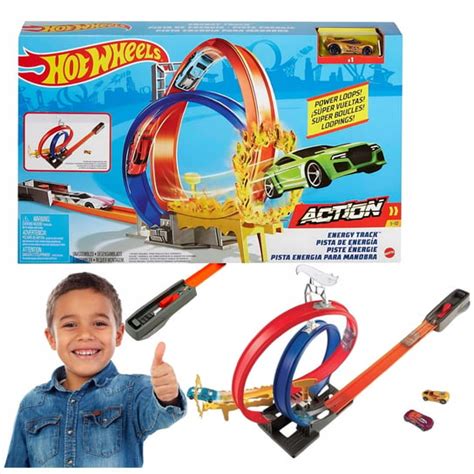 Hot Wheels Wyzwanie Podwójna Pętla Tor Kaskaderski Zestaw Autko Pojazd Hot Wheels Sklep