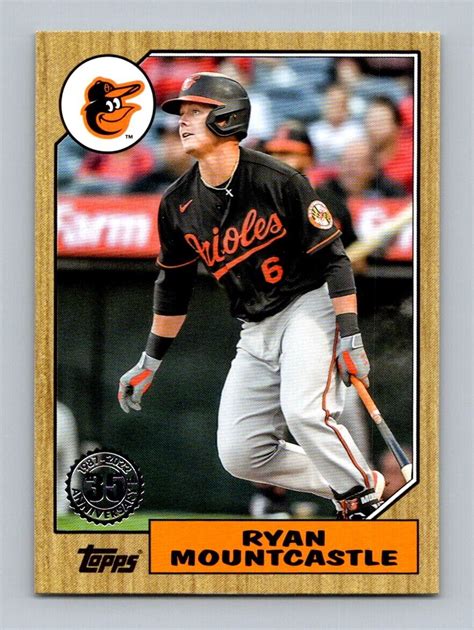 Topps Update Tbu Ryan Mountcastle Topps Baseball Mint