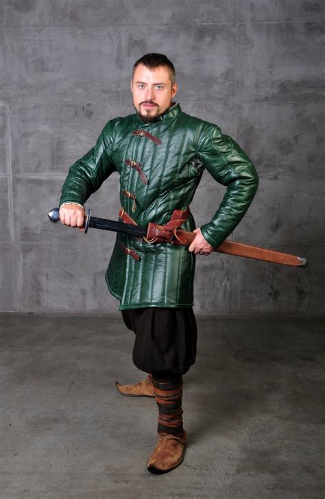 Medieval Leather Padded Armor For Historical Events Etsy