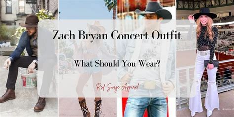 Zach Bryan Concert Outfit What To Wear Country Fashion Red Surge