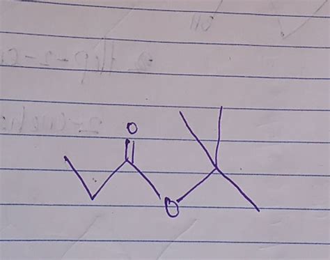 Draw The Structure Of 2 Methylpropan 2 Ol Studyx
