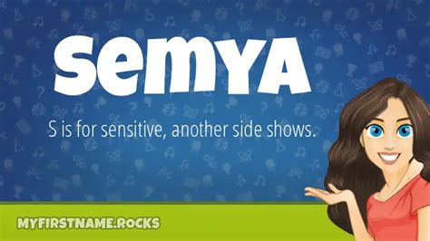 Semya First Name Personality & Popularity