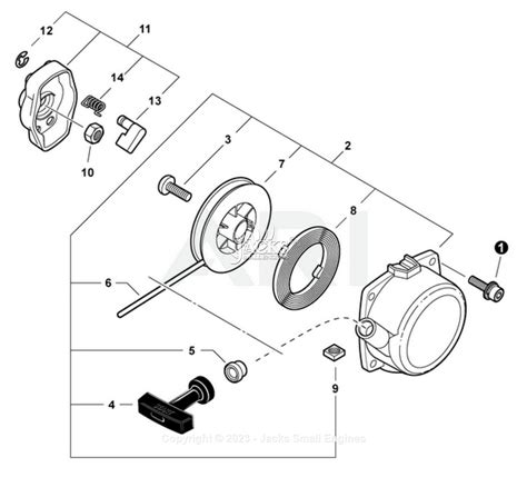 Echo Hca Sn Parts Diagram For Starter