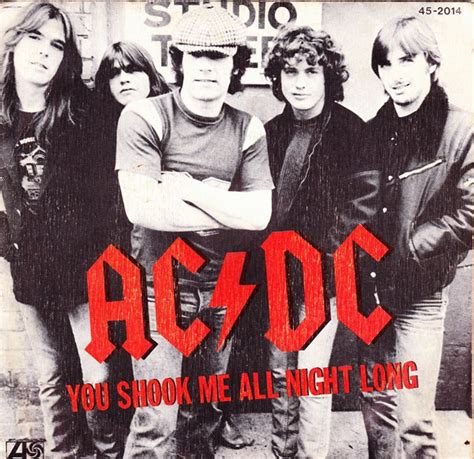 AC DC You Shook Me All Night Long 1980 Vinyl Discogs