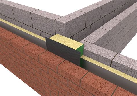 Party Wall DPC Cavity Barrier For Masonry Wall Junction ARC