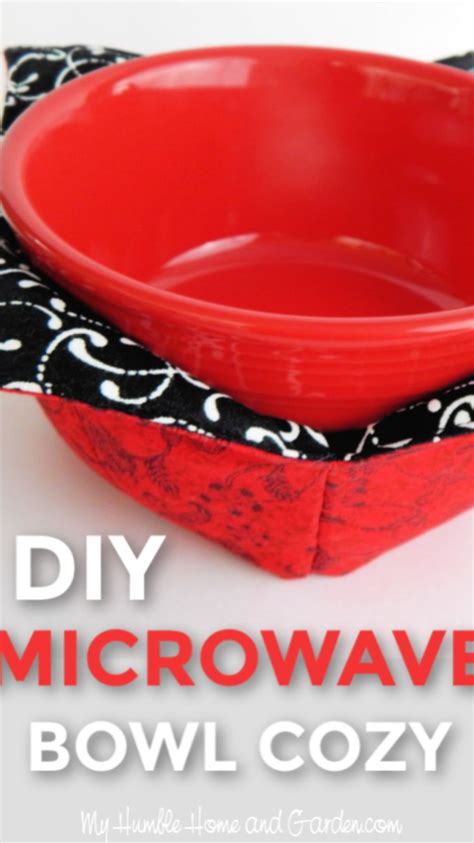 Diy Microwave Bowl Cozy Sewing Projects