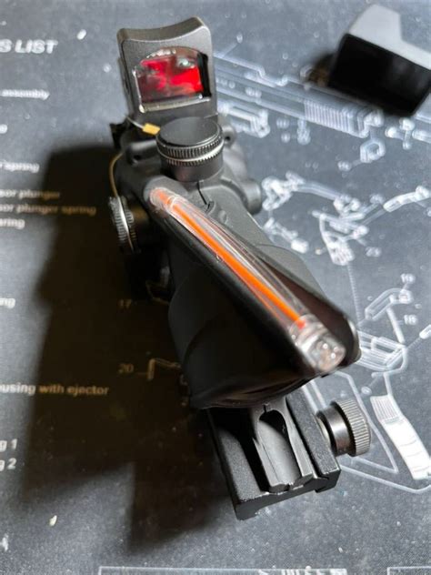 代購代標第一品牌樂淘letaoARROW OPTICS アローオプティクス ACOG TA31タイプ 4倍スコープ RMRタイプドット