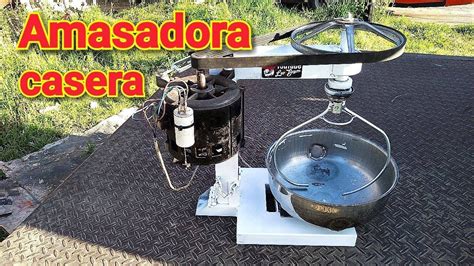 AMASADORA Casera Con MOTOR De Lavarropas Herramientascaseras YouTube