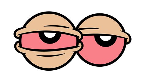 Weed Eyes Cartoon