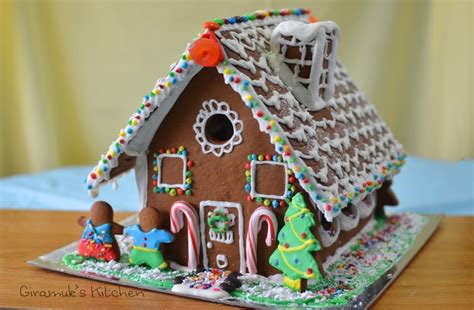 Gingerbread House {recipe And Template} The Flavor Bender