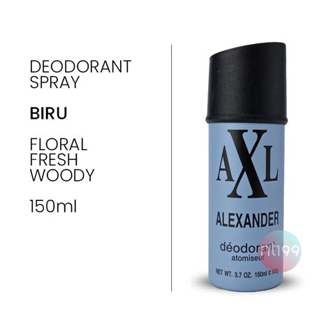 Jual Axl Alexander Deodorant Spray Ml Bpom Shopee Indonesia