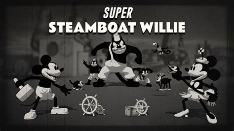 Ark Survival Ascended Devs Made A ‘super Steamboat Willie Platformer