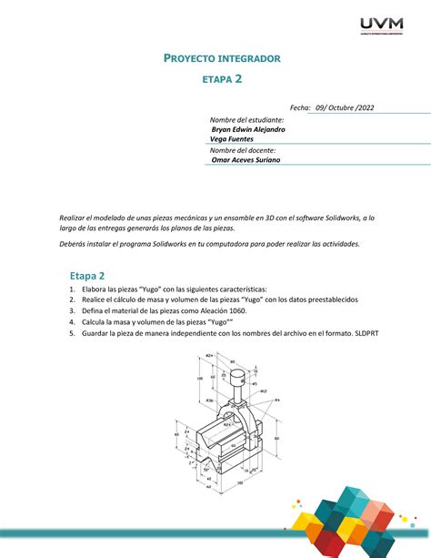 A5 Beavf actividad 5 dibujo y diseño asisitido por computadora pieza