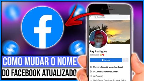 COMO MUDAR O NOME DO FACEBOOK YouTube