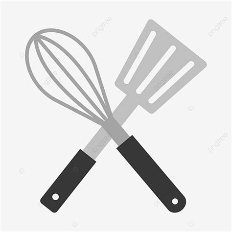 Spatula Vector Hd Png Images Whisk And Spatula Vector Illustration