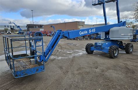 Genie S Telescopic Boom Lift For Sale Ll Lyon Lifts