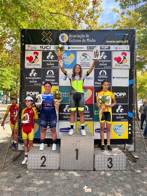 Marta Esteves Tensai No P Dio No Pr Mio Ciclismo Cidade De Barcelos