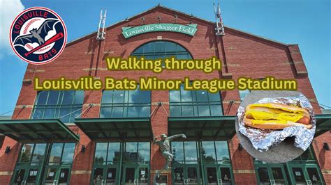 The Louisville Bats Slugger Field Minor League Baseball Game