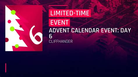 Advent Calendar Event Day Cliffhanger Limited Time Event