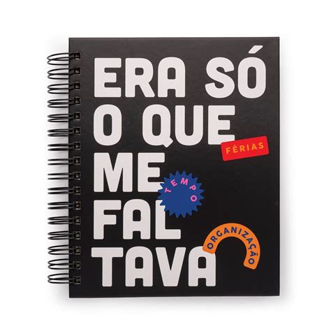 Planner Era So O Que Me Faltava Imaginarium Shopee Brasil