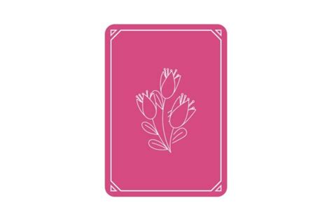 Pink Flowers Illustration Vector Graphic By Samagata Creative Fabrica