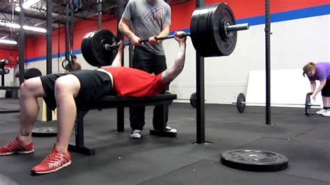 Crossfit Mendota Kyle 280 Bench Press Youtube