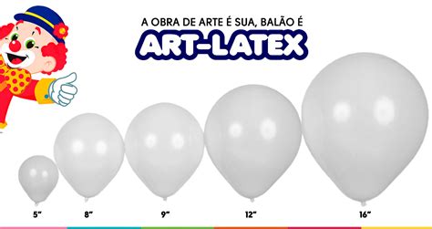 Balão 9 Polegadas Profissional Liso Art Latex 50und