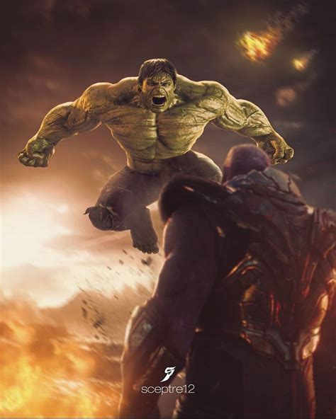 Hulk Vs Thanos