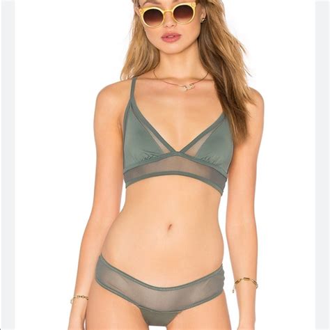 Intimates Sleepwear Super Cute Lingerie Set Mesh Bralette And Thong