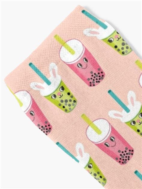 Boba Bubble Tea Pearl Milk Tea Socks For Sale By Magentarose