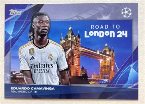 Eduardo Camavinga Road To London Topps Ucc Club Competition