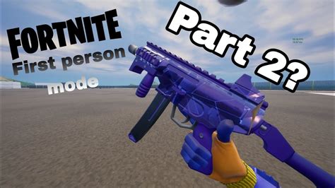 Fortnite First Person Mode Gameplay Part 2 Youtube