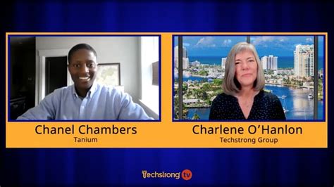 Greater Accountability Chanel Chambers Tanium Techstrong Tv