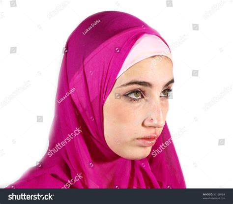Young Pretty Arabic Girl Stock Photo 35120134 Shutterstock