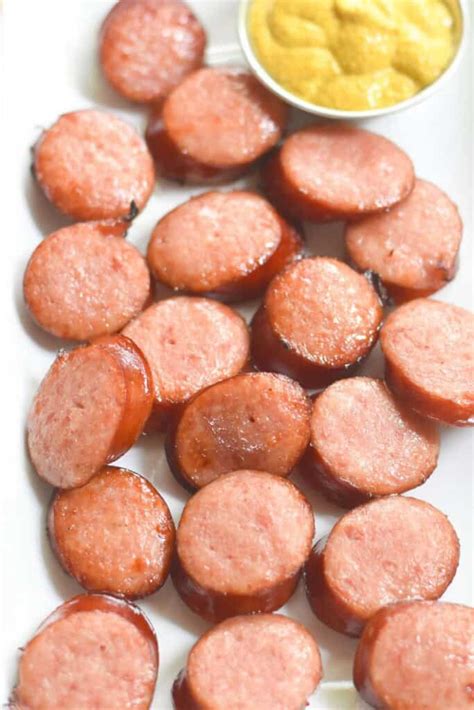 Air Fryer Kielbasa Bites