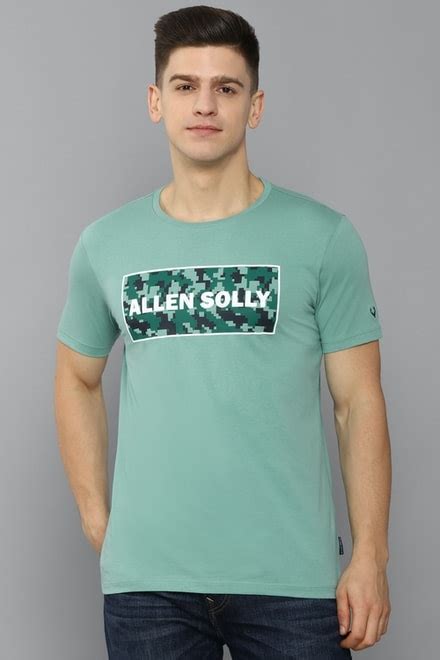 Buy Men Green Graphic Print Crew Neck Graphic T Shirts Online 729487