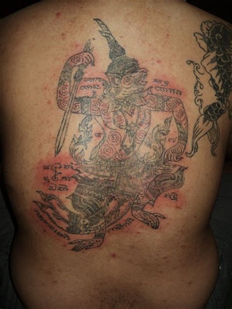 Sak Yant Paya Wanorn Pali Sak Yant Thai Temple Tattoos