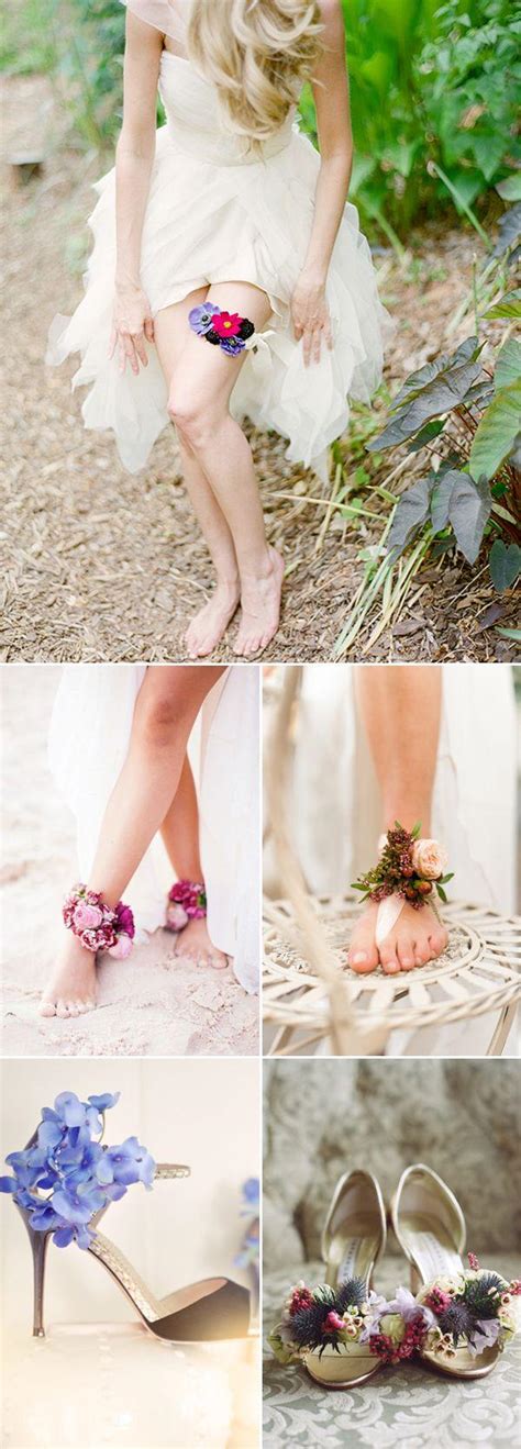 حذاء 33 Beautiful Wearable Fresh Flower Ideas 2473778 Weddbook