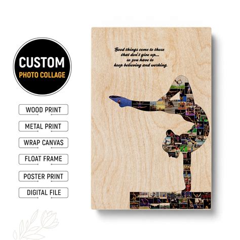 Personalized Gymnastics Ts Photo Collage Gym Ts For Women Gym