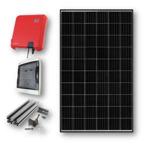 Kit Fotovoltaico Monofase Connesso Alla Rete Composto Da Moduli