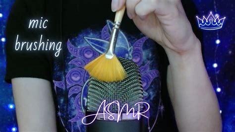 Asmr Mic Brushing 🖌️ Soft And Intense No Talking Youtube