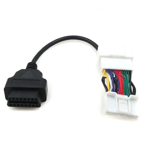 26 Pin Male Female Connector Tesla Model 3 Model Y OBD II Diagnostic