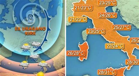 Meteo Torna Il Maltempo Con Due Perturbazioni Figlie Dell Ex Uragano