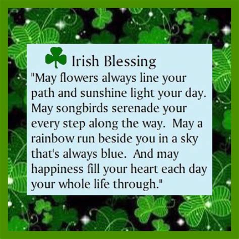 Pin By Heather Campbell On St Patricks Day Irish Blessing Irish