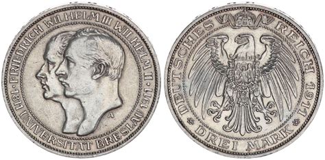 Preussen Deutsches Kaiserreich Mark A Reichsmark