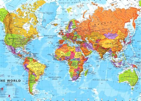 Map Of The World  88 World Maps
