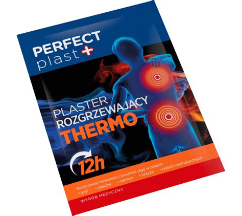 Plaster rozgrzewający Thermo Perfect Plast 10 cm x 13 cm PERFECT plast