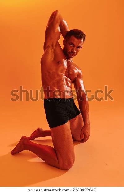 Man Bodybuilder Boxer Muscle Workout Naked Stock Photo Shutterstock