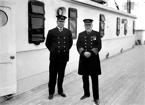 Titanics Officers Rms Titanic Captain Ej Smith